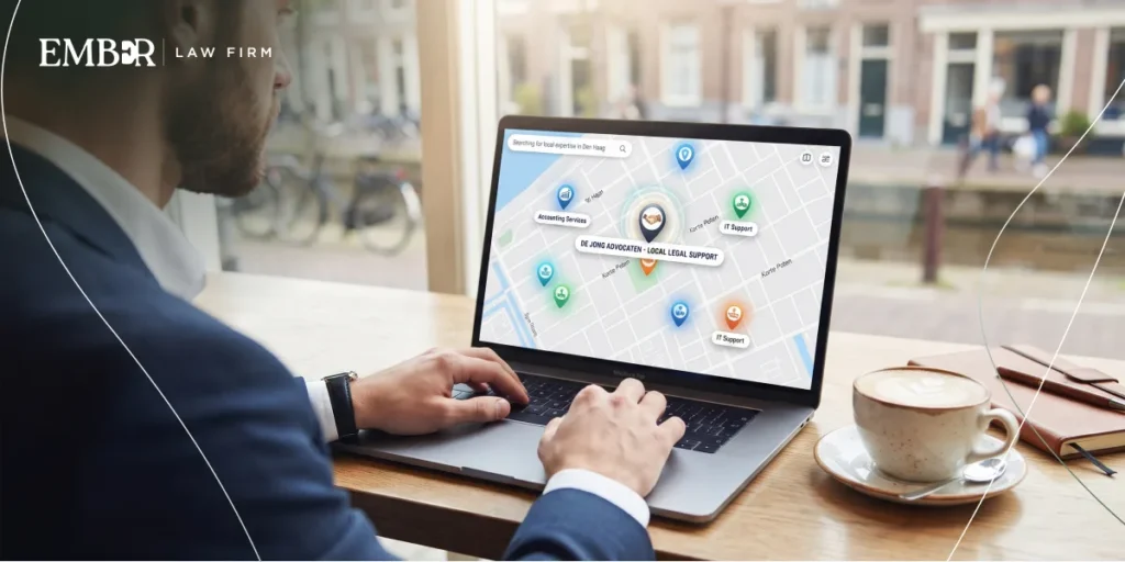 Evaluating client reviews and local maps to find expert advice in your area.