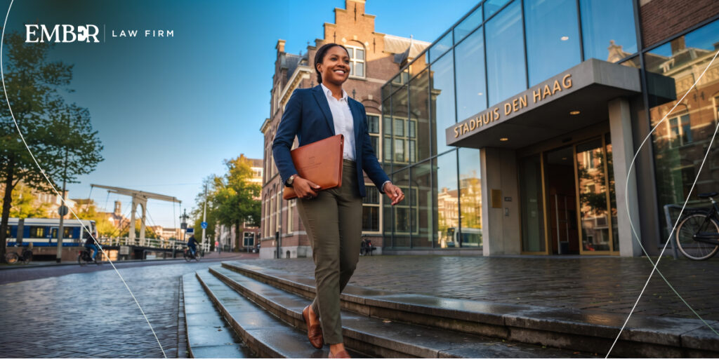 An international professional successfully securing their highly skilled migrant visa in the Netherlands.